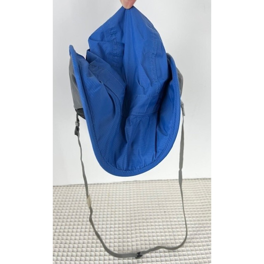 Outdoor Research Hat youth‎  magnetic Flap Brim Blue Adjustable Hiking Fishing M